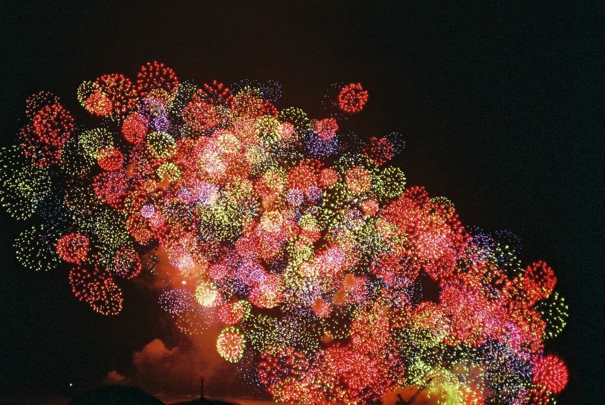 Kumano fireworks