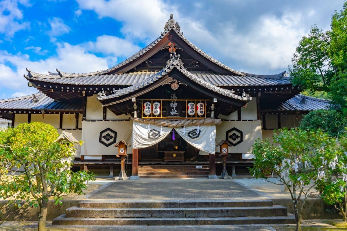 Yu Shrine Matsuyama Ehime Prefecture
